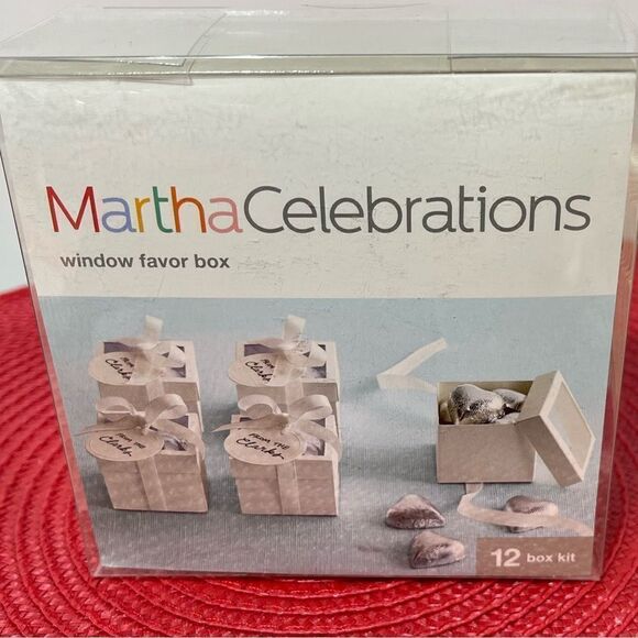Martha Stewart Celebrations 12 Box Kit in White NWT - Picture 2 of 6